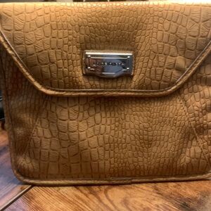 liz Claiborne Tan Snake skin Hand Bag